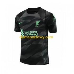 Koszulka Liverpool Bramkarska Wyjazdowe Koszulki Piłkarskie 2023-2024 Krótki Rękaw
